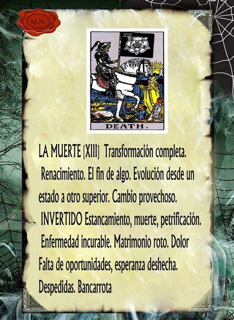 la muerte tarot significado|La muerte en el tarot